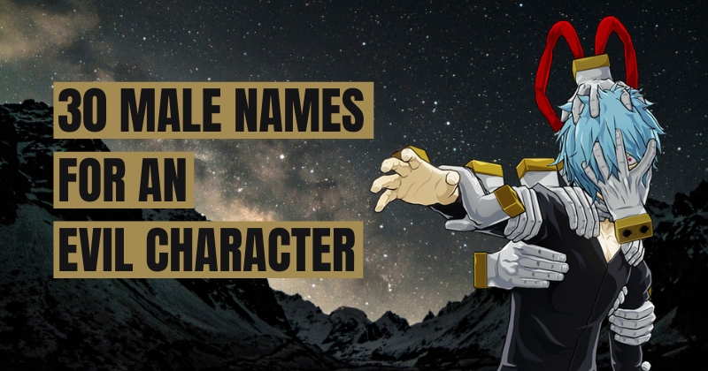 names for an evil character