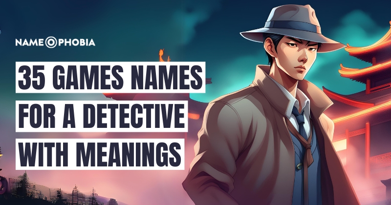 names for a detective