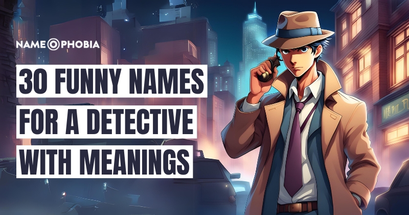 names for a detective