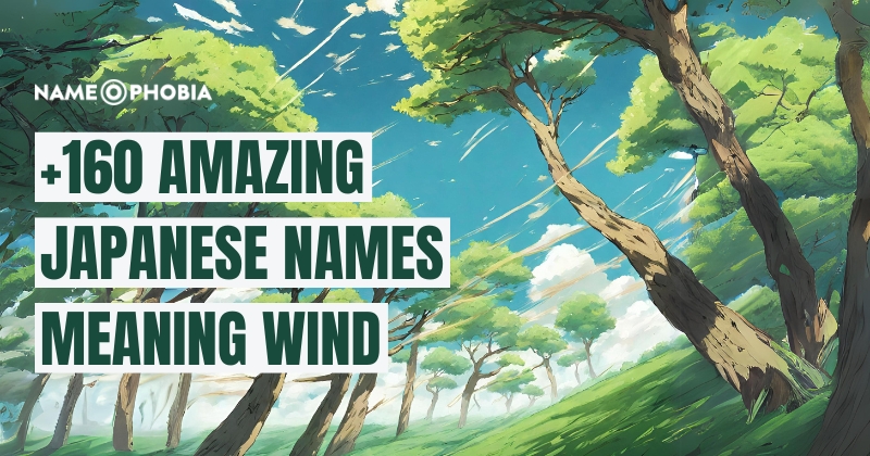 Japanese names meaning wind