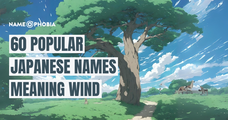 Japanese names meaning wind