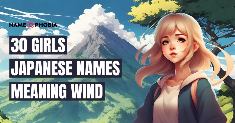 Japanese names meaning wind