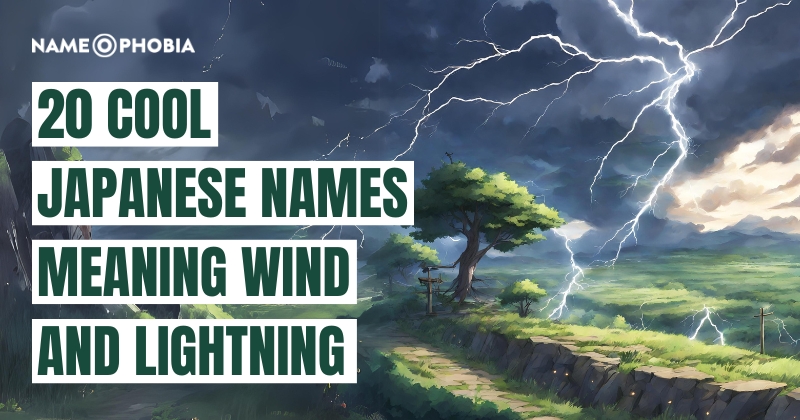 Japanese names meaning wind