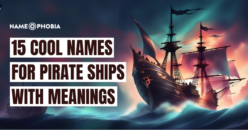 Names For Pirate Ships