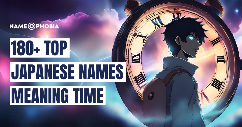 Japanese names meaning time