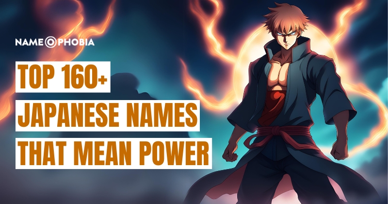 Japanese Names that mean Power