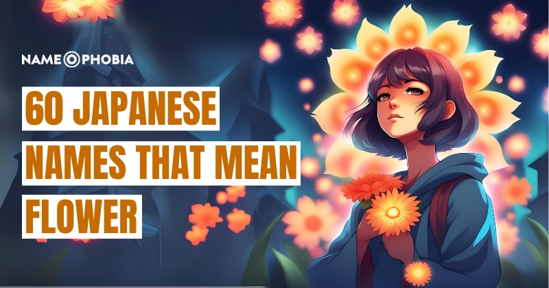 Japanese names that mean flower