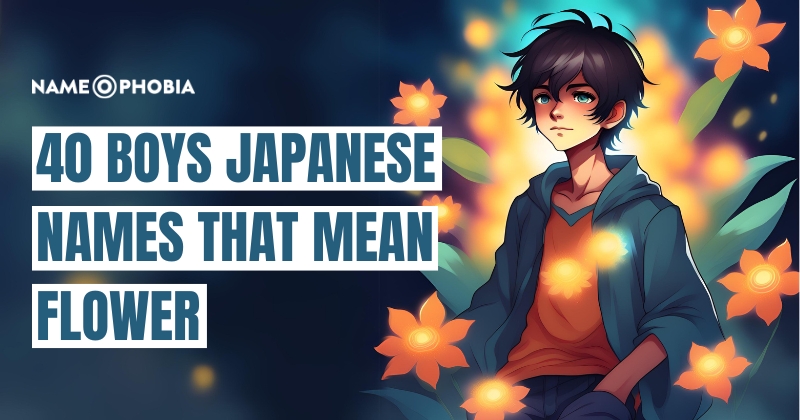 Japanese names that mean flower