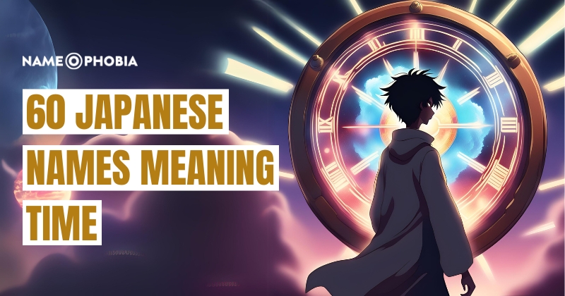 Japanese names meaning time