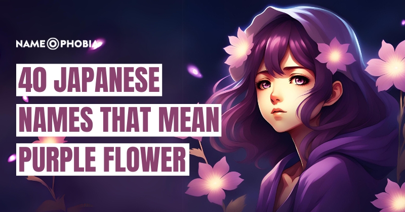 Japanese names that mean flower