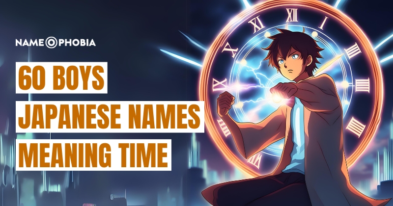 Japanese names meaning time