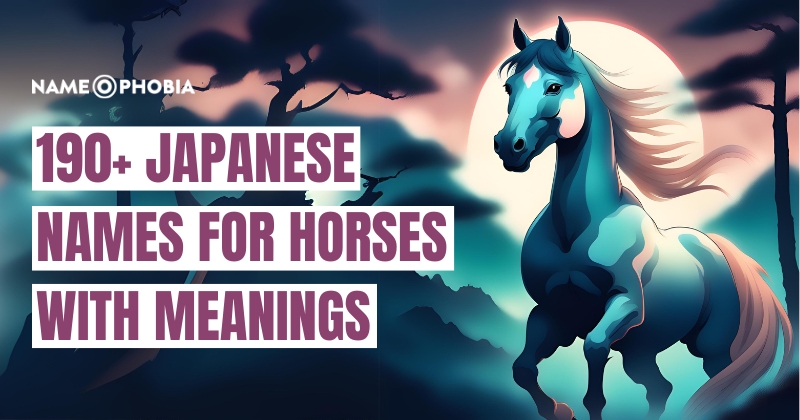 Japanese Names for Horses