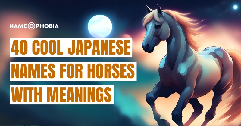 Japanese Names for Horses