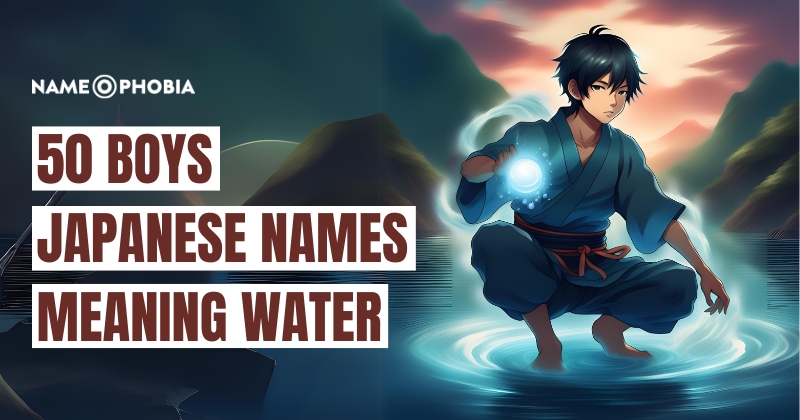 Japanese Names Meaning Water