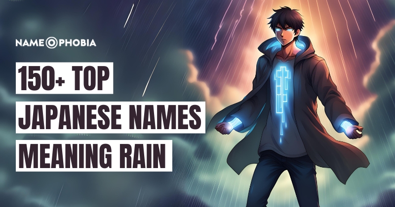 Japanese Names Meaning Rain