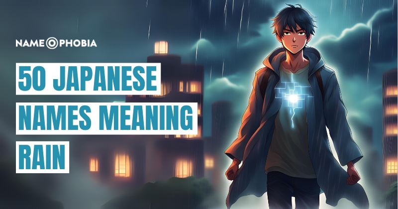 Japanese Names Meaning Rain