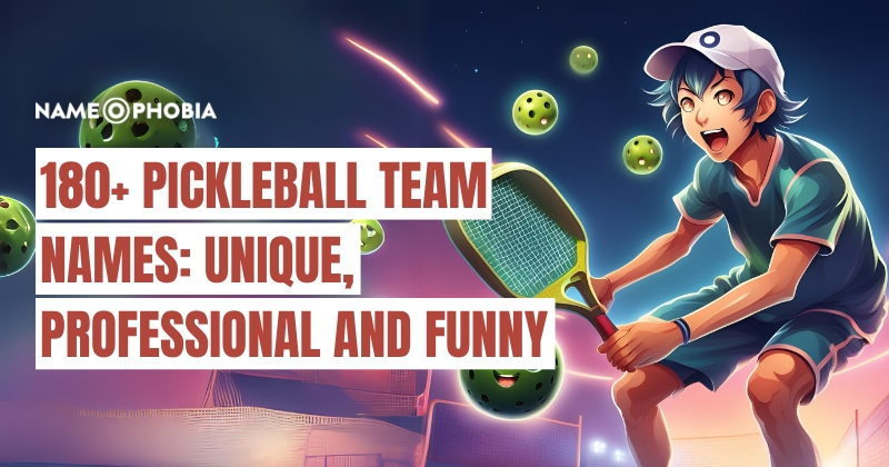 Pickleball Team Names