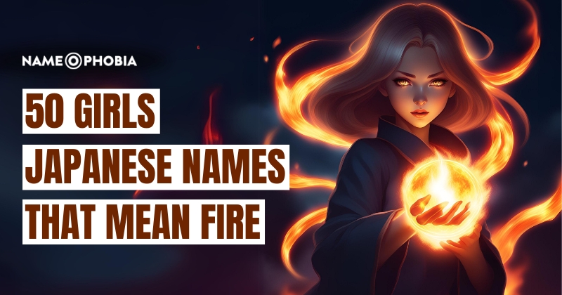 Japanese names that mean fire