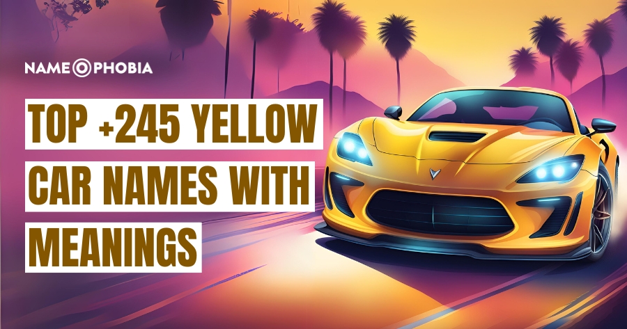 Yellow Car Names