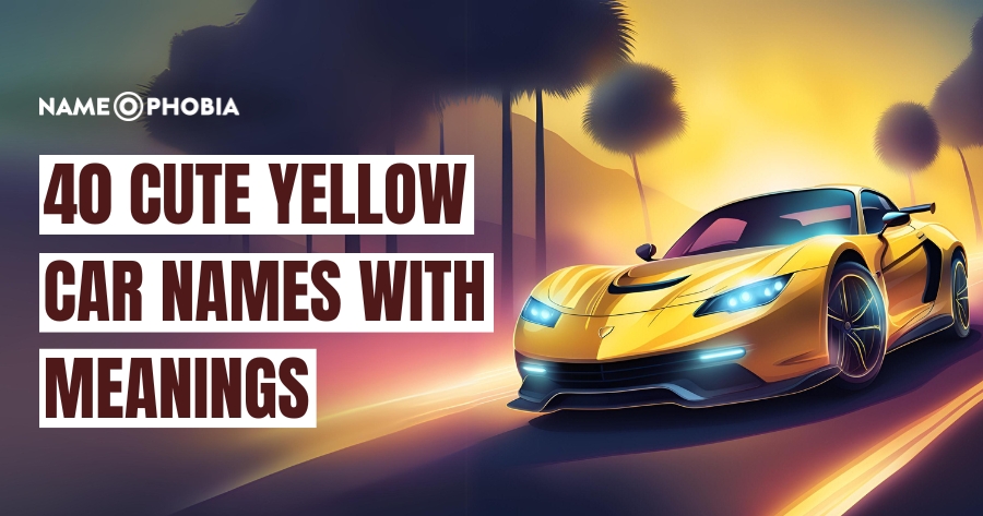 Yellow Car Names