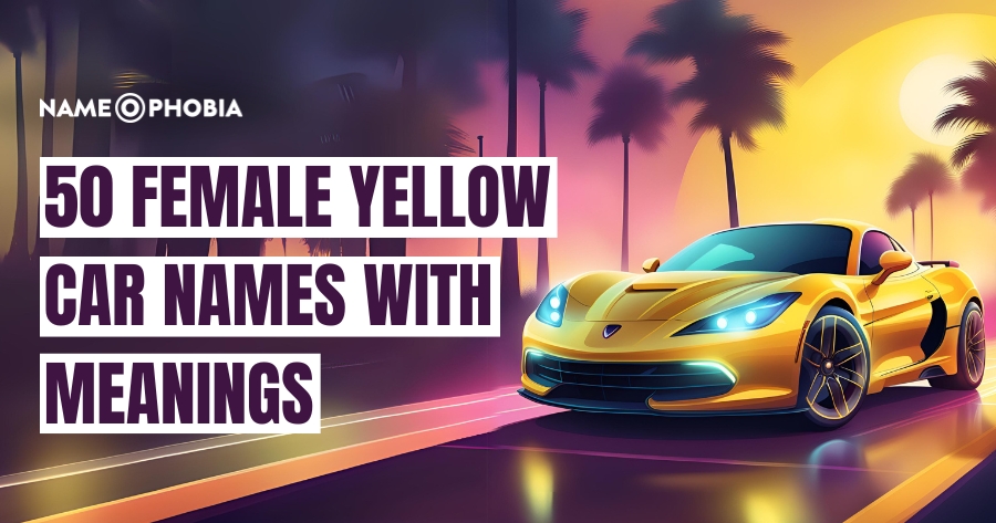 Yellow Car Names