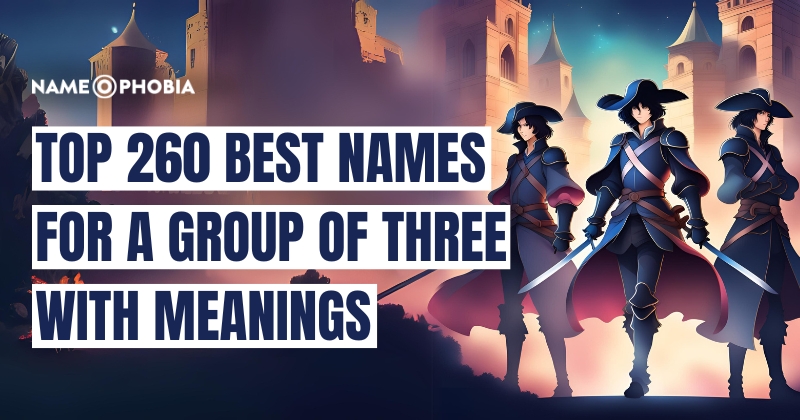 names for a group of three