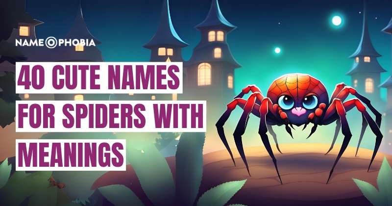 names for spiders