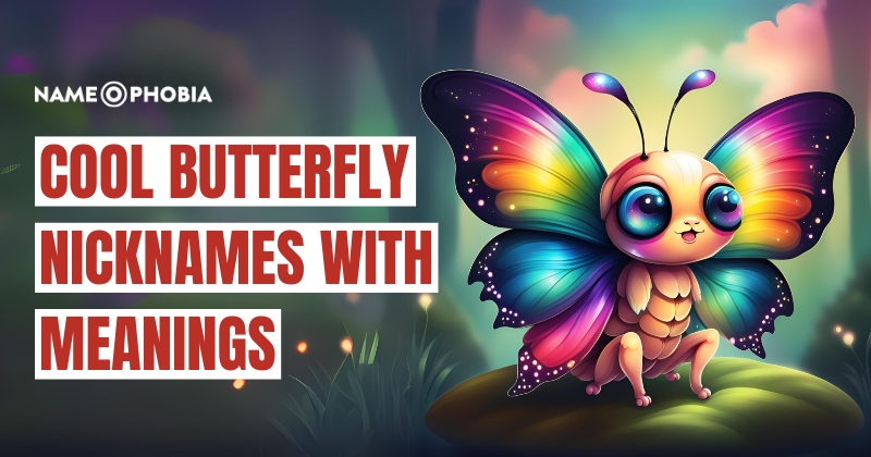 Cool Butterfly Nicknames with Meanings