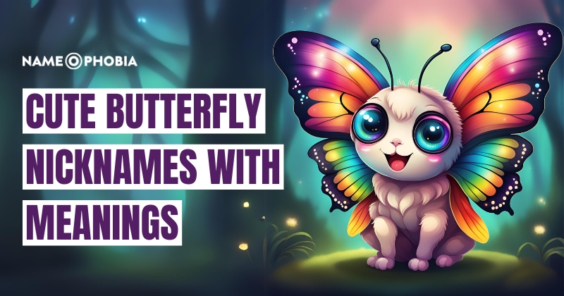 Cute Butterfly Nicknames with Meanings