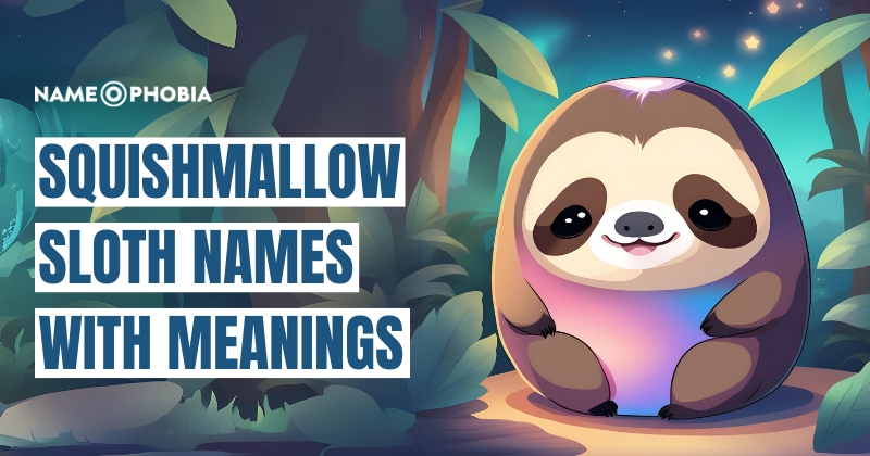 Squishmallow Sloth Names