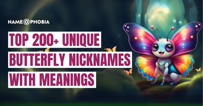 butterfly nicknames