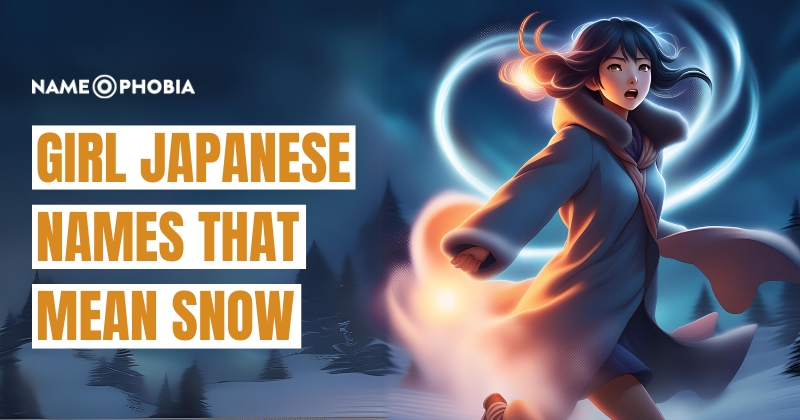 Girl Japanese Names That Mean Snow