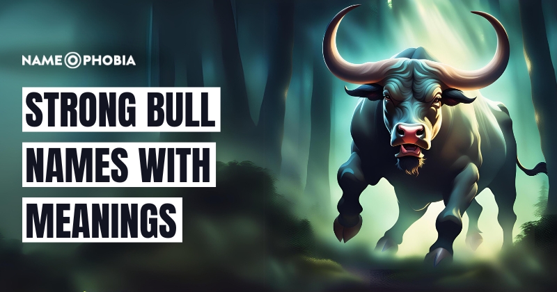 Strong Bull Names With Meanings