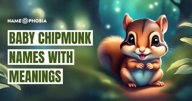 Baby Chipmunk Names with Meanings