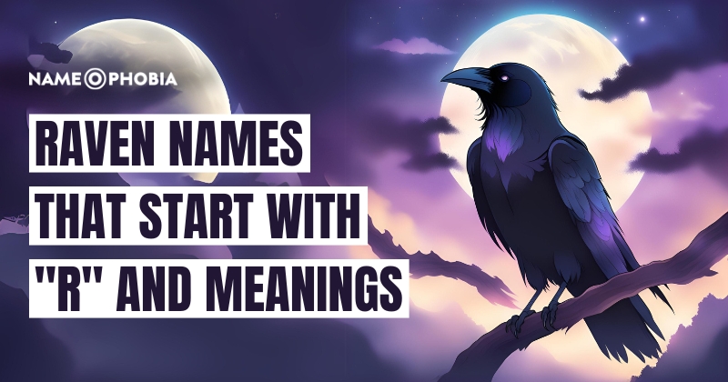 Raven Names That Start with "R" and Meanings