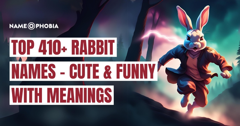 Top 410+ Rabbit Names - Cute & Funny with Meanings