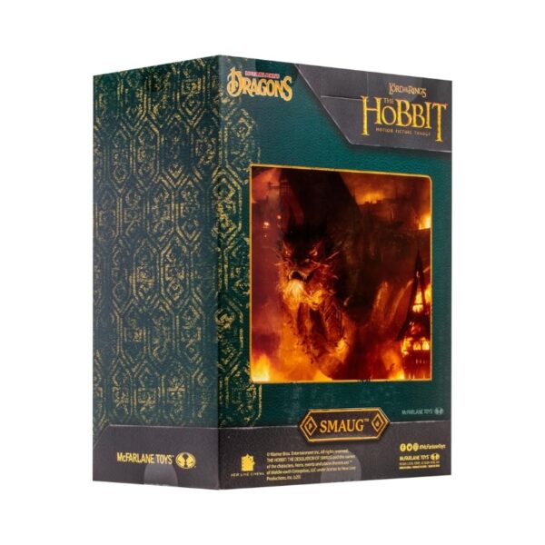 McFarlane Toys - Red Dragons Smaug (The Hobbit) Statue