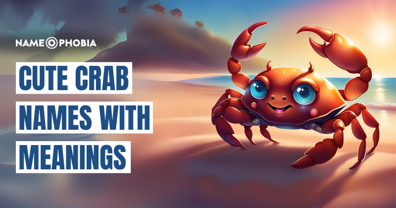 Cute Crab Names with Meanings