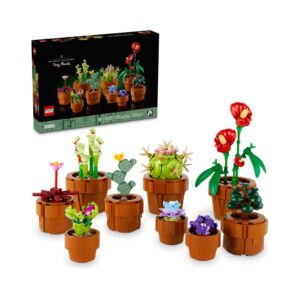 LEGO Tiny Plants Set: Cactus, Carnivorous & Tropical Flora