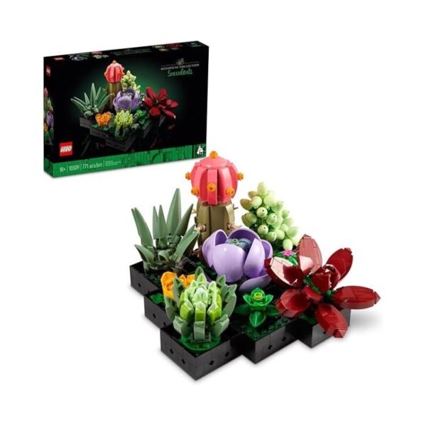 LEGO Artificial Decorative Plants Set: Home Decor Gift