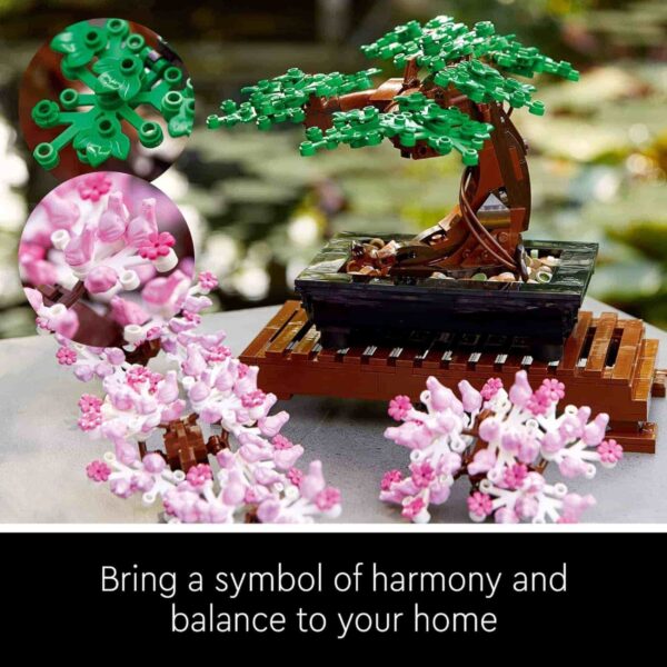 LEGO Bonsai Tree Building Set for Home Decor, 18+