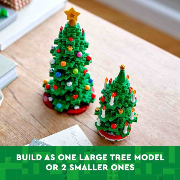 LEGO Christmas Tree - Mini Decorations for Kids & Adults