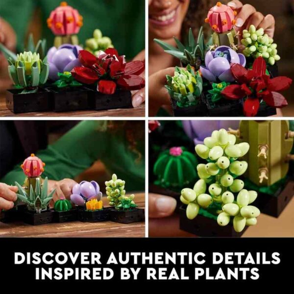 LEGO Artificial Decorative Plants Set: Home Decor Gift