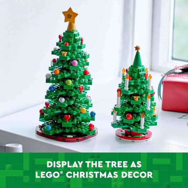 LEGO Christmas Tree - Mini Decorations for Kids & Adults