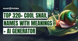 Top 320+ Cool Snail Names With Meanings + AI Generator