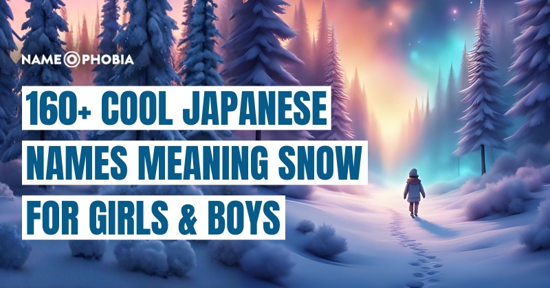 160+ Cool Japanese Names Meaning Snow For Girls & Boys