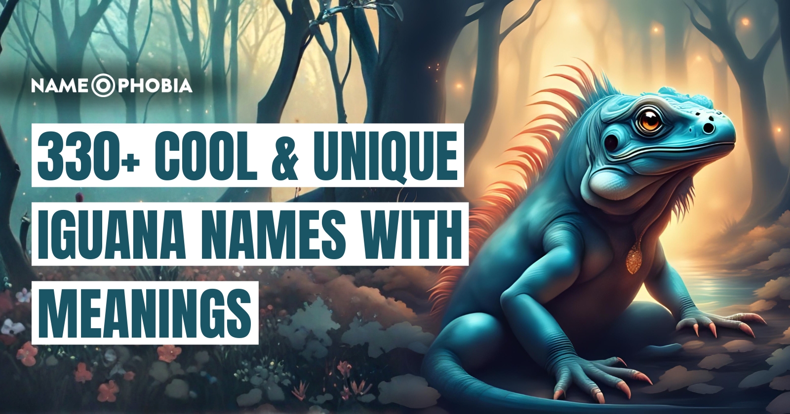 330+ Cool & Unique Iguana Names With Meanings