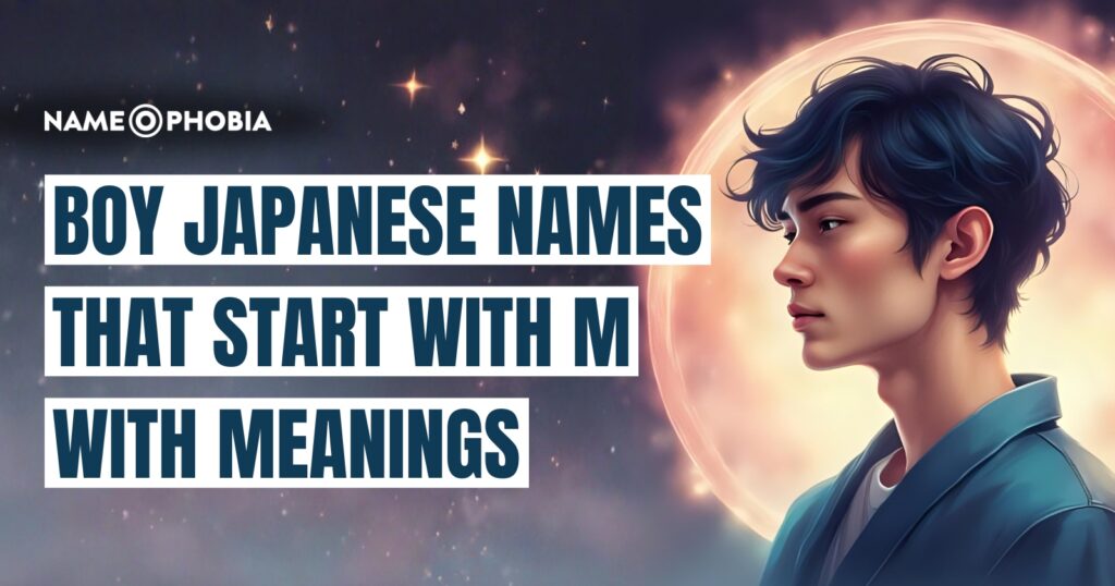 Boy Japanese Names That Start With M with Meanings