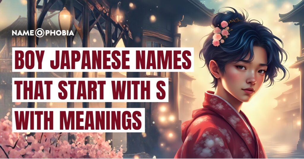 Boy Japanese Names that Start with S With Meanings