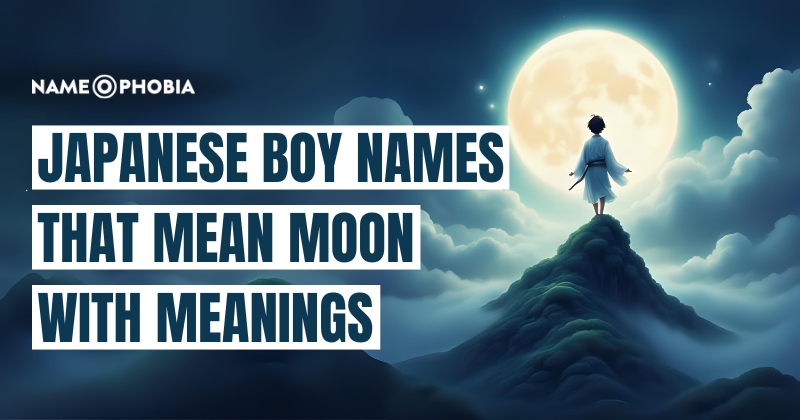 Japanese Boy Names That Mean Moon with Meanings